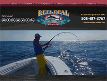 Tablet Screenshot of fishreeldeal.com